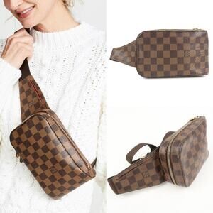 💎✨BEAUTIFUL✨💎Authentic Louis Vuitton Damier Geronimos Body Bag Waist Bag